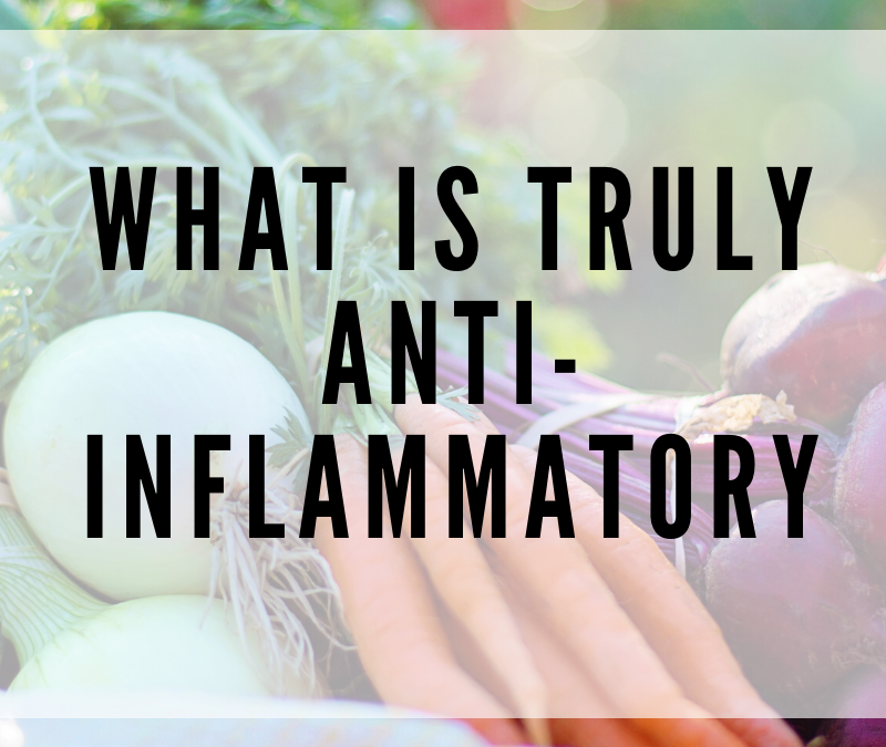 What Foods are Anti-Inflammatory?