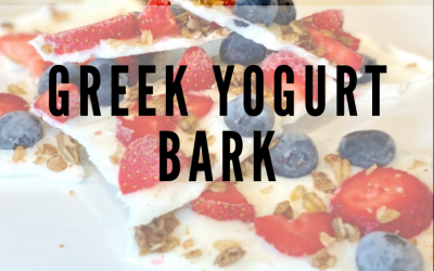 Greek Yogurt Bark