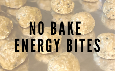 No Bake Energy Bites!
