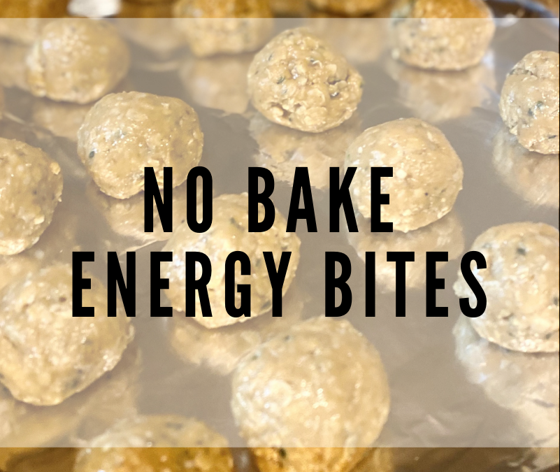 No Bake Energy Bites!